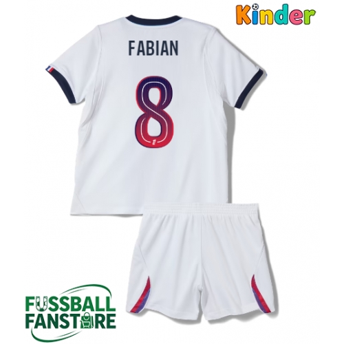 Paris Saint-Germain Fabian Ruiz #8 Replik Auswärtstrikot Kinder 2026-27 Kurzarm (+ Kurze Hosen)